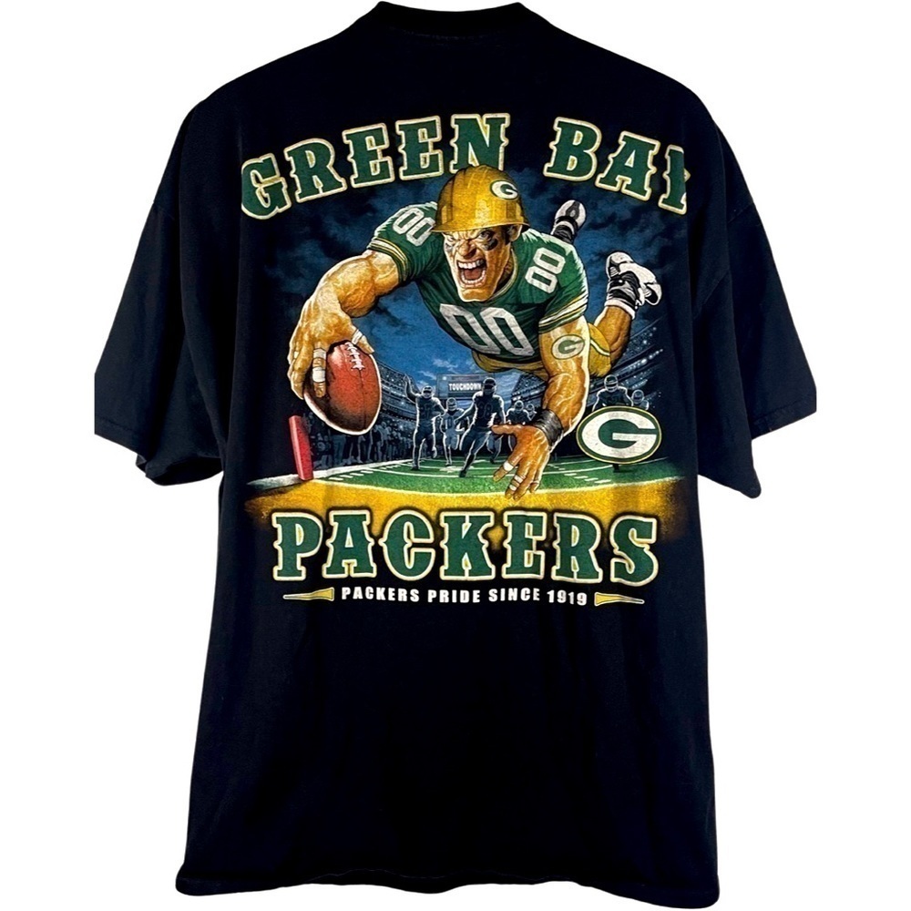 Green Bay Packers Majestic Men’s Graphic Team Packers Pride Tee Shirt Shirt XXL
